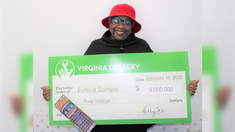 Eunice Sample bought a $173 Million Extravaganza scratch-off ticket at a 7-Eleven store in...
