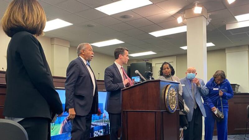 Senators Morgan McGarvey and Gerald Neal hope a new bill will put an end to hate crimes in...