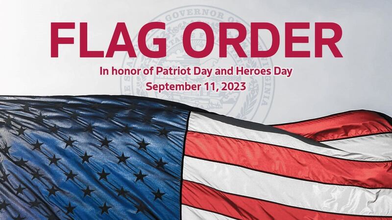 Flag order 9/11