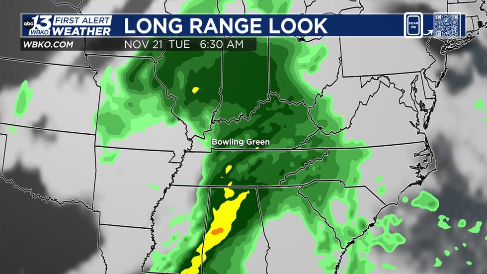 Rain likely Tuesday morning