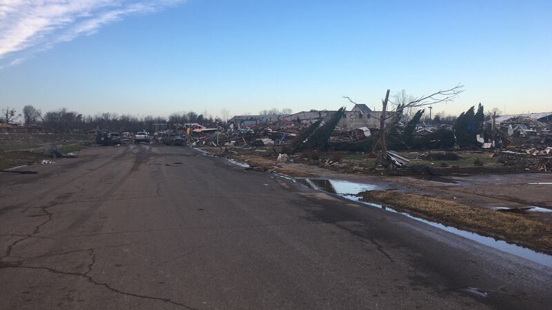 There was significant tornado damage in western Kentucky from the Dec. 2021 tornadoes. (Photo:...