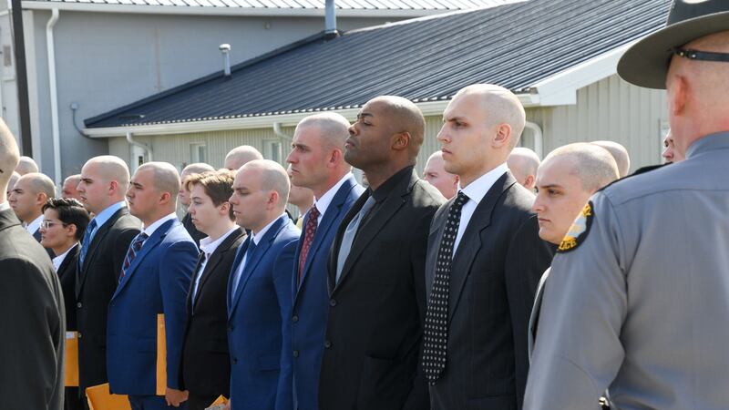 Cadet Class 103 consists of 94 men and women who are beginning their law enforcement careers,...