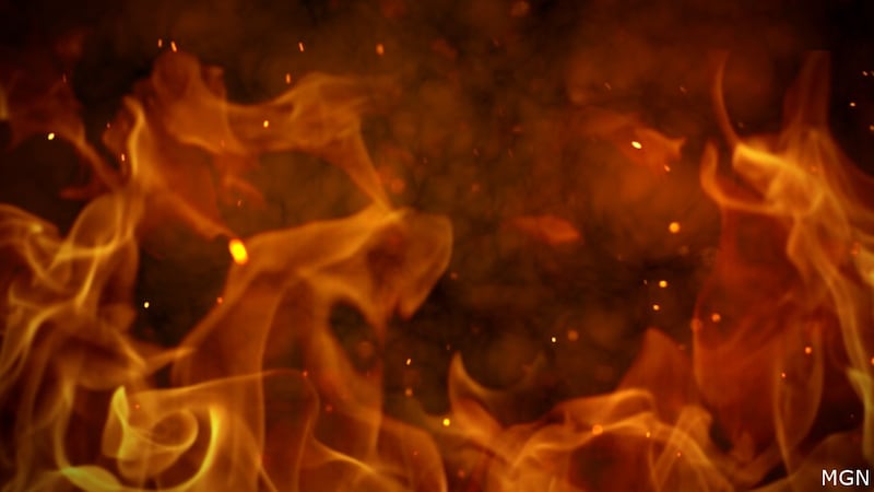 Officials said 61 people were displaced from their homes after an apartment complex fire.