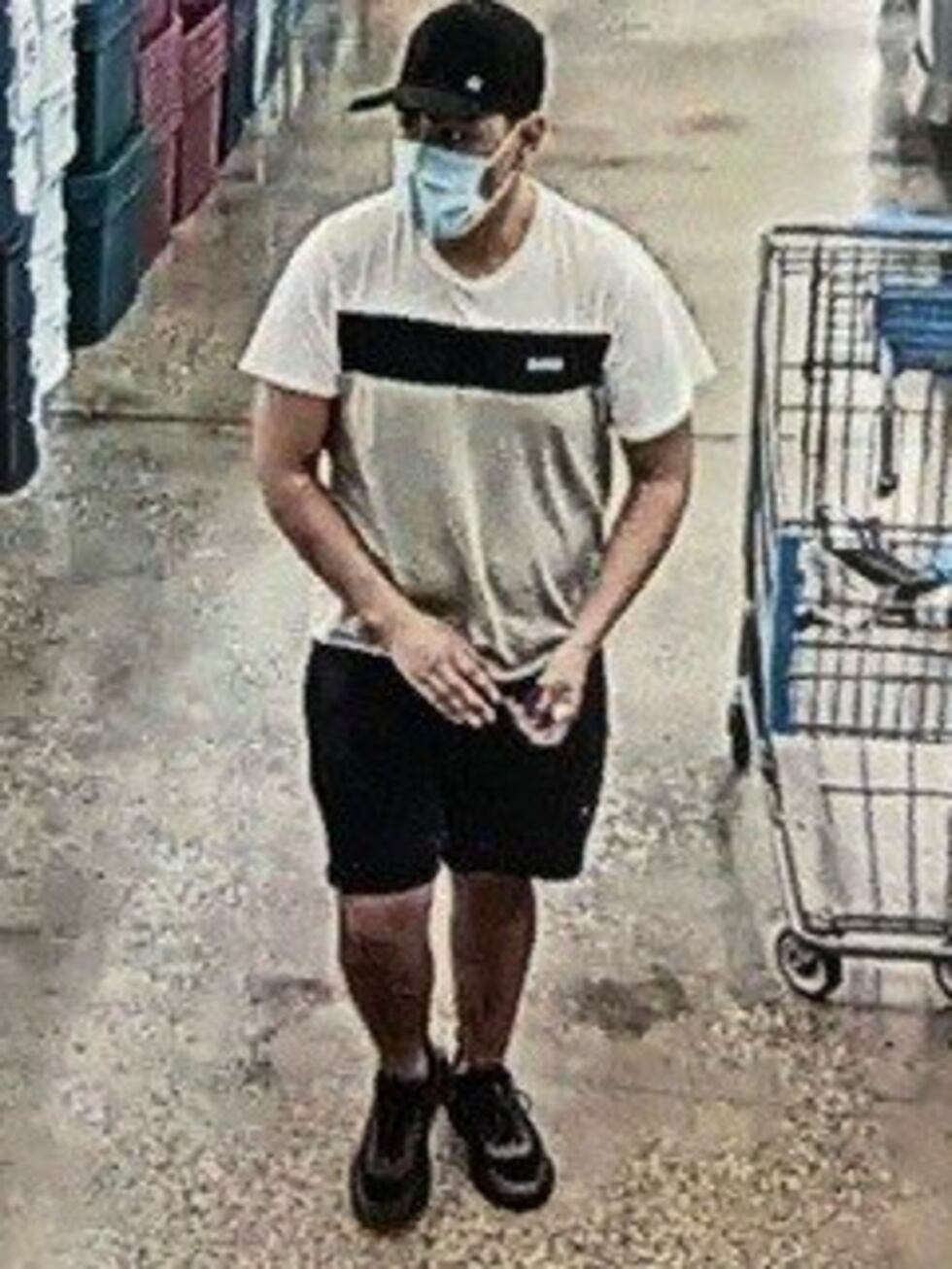 Accused of stealing credit cards from a car parked at Phil Moore Park on Friday, September 16,...