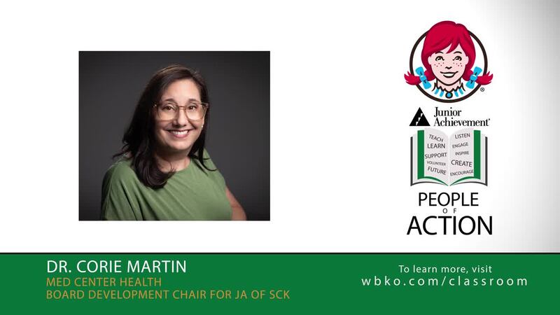 This week’s JA People of Action is Dr. Corie Martin