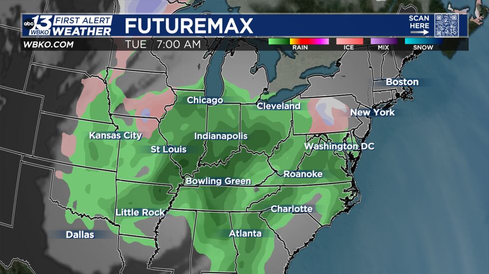 This system will bring rain and even some wet snowflakes further north, so it could have an...