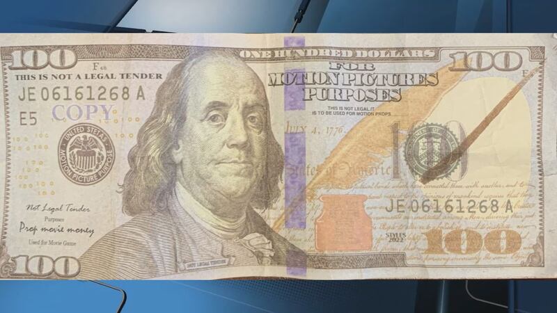 Movie money circulating in Glasgow