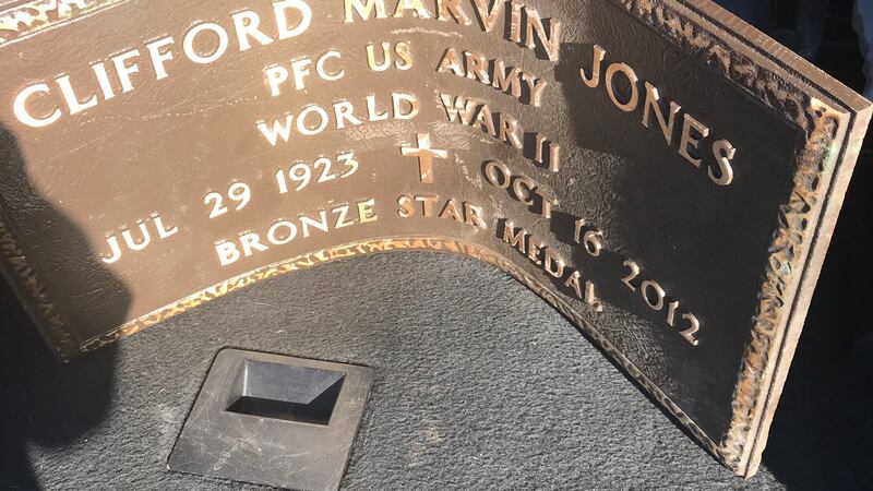 A military grave marker was sold for scraps. WCSO said the marker has been returned to the...