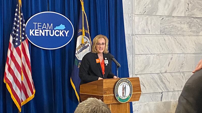 Jamie Sizemore, Executive Director of Feeding America, Kentucky's Heartland, presented at the...